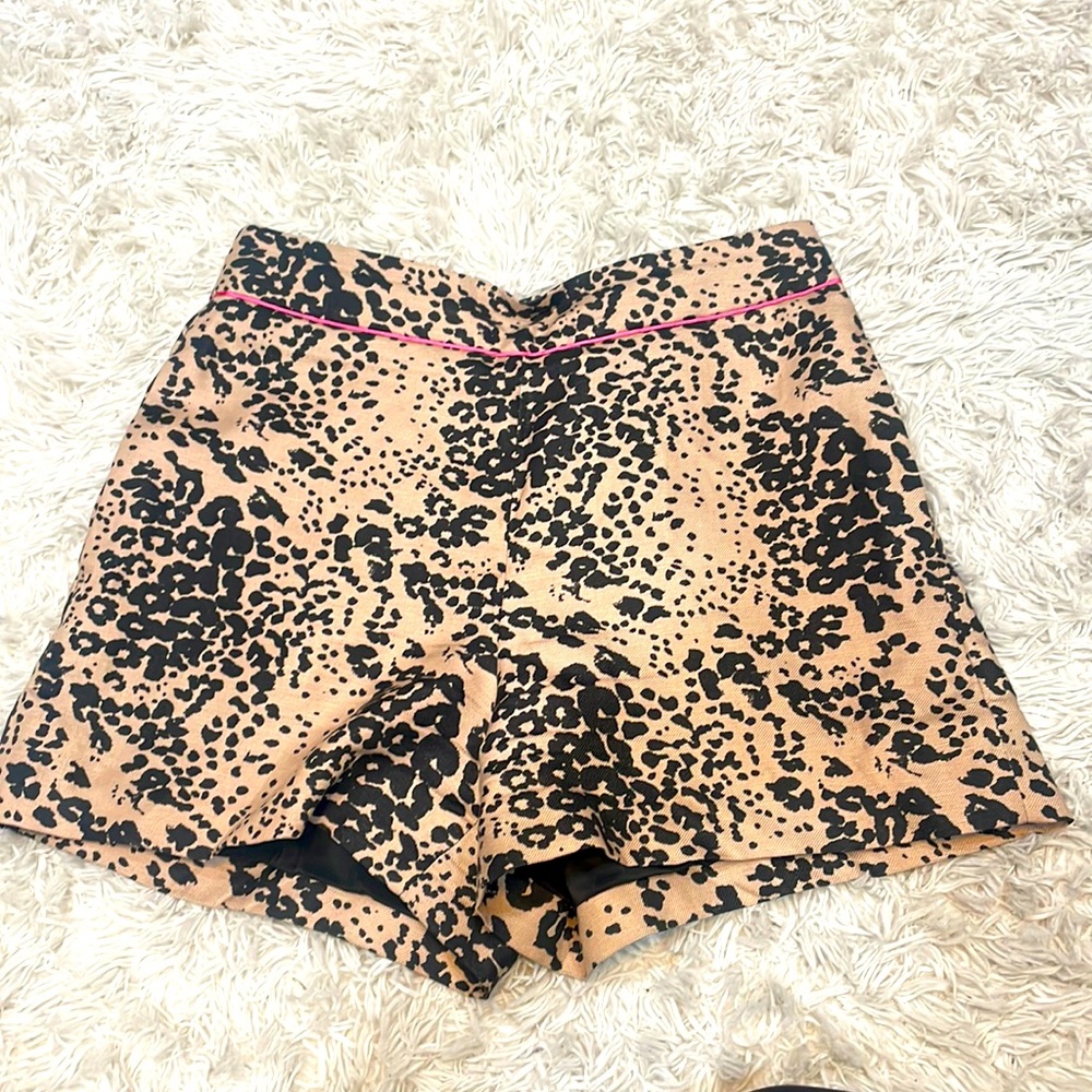 J Crew Leopard Shorts 2